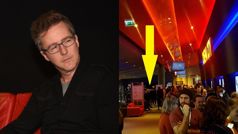 Edward Norton w Polsce. Na gwiazdora czekały tłumy - w tym ja