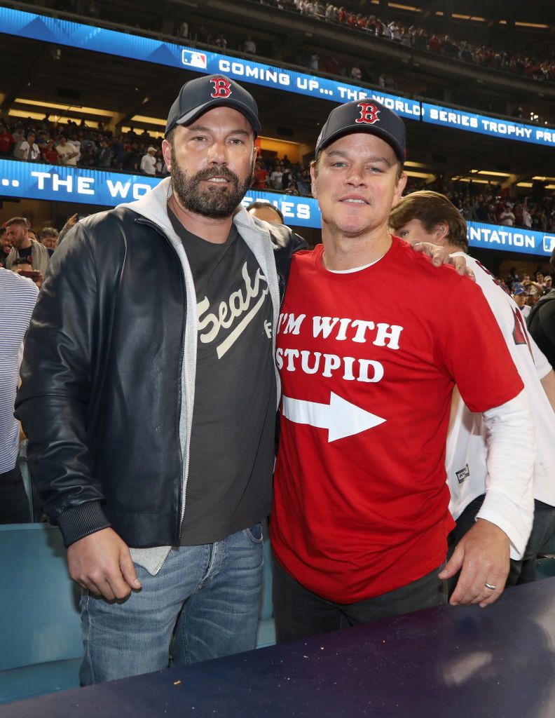 <<enter caption here>> at Dodger Stadium on October 28, 2018 in Los Angeles, California. 