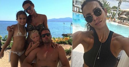 Sara i Artur Boruc na rajskich wakacjach z dziećmi