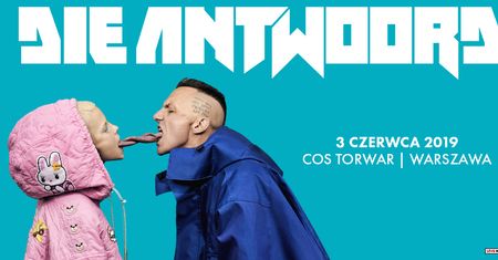 Die Antwoord wracają do Polski! 3 czerwca 2019 r. wystąpią na warszawskim Torwarze