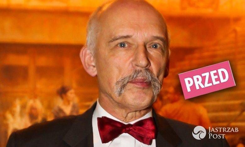 Janusz Korwin-Mikke już nie wygląda tak jak kiedyś! Charakterystyczne dla polityka wąsy odeszły do lamusa!