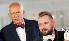 KORWiN idzie do prokuratury. Chodzi o zbieranie podpisów przez Skutecznych Liroya-Marca