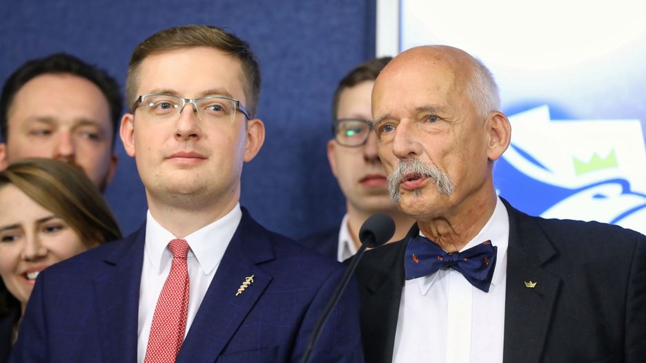 Robert Winnicki i Janusz Korwin-Mikke