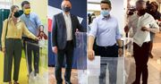 Kandydaci na prezydenta oddają głosy w towarzystwie drugich połówek: Duda, Trzaskowski, Hołownia