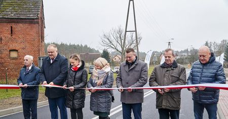 Droga Śmiłowo-Kaczory po remoncie oficjalnie otwarta