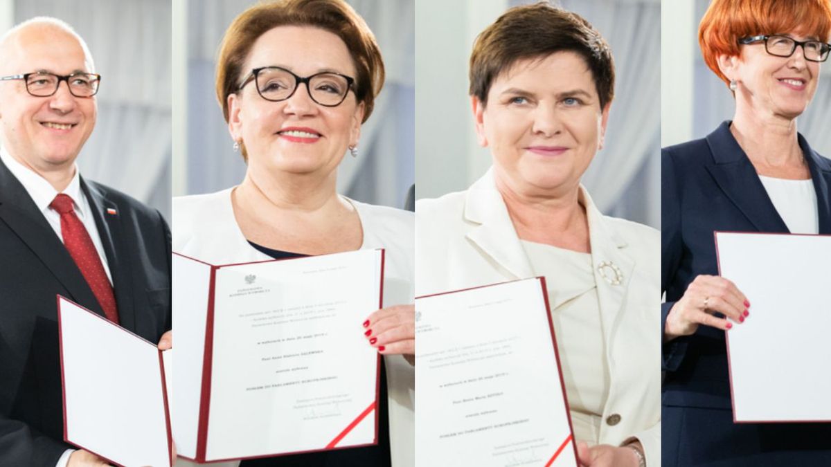 Bycie ministrem to szczyt politycznej kariery. Brudziński, Zalewska, Szydło, Rafalska i Kempa uważają jednak inaczej.