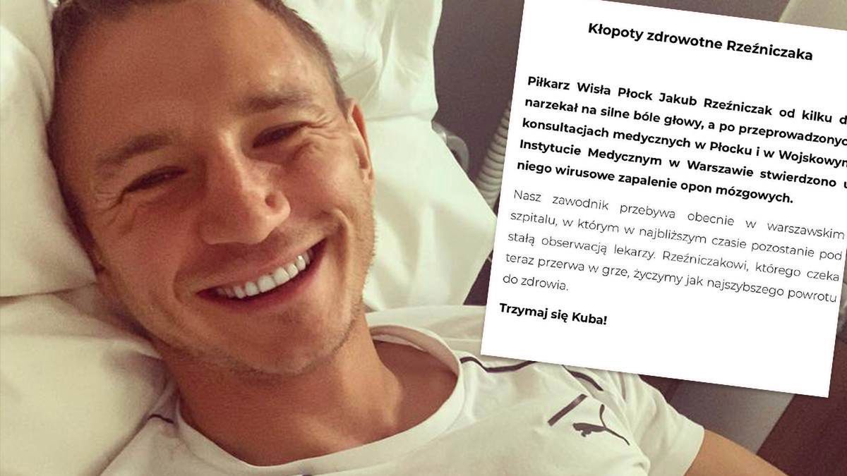 Jakub Rzeźniczak w szpitalu! Ma poważne problemy zdrowotne