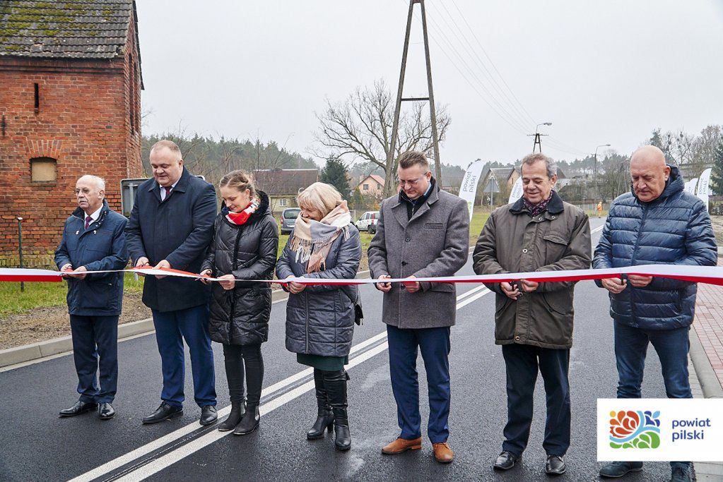 Droga Śmiłowo-Kaczory po remoncie oficjalnie otwarta
