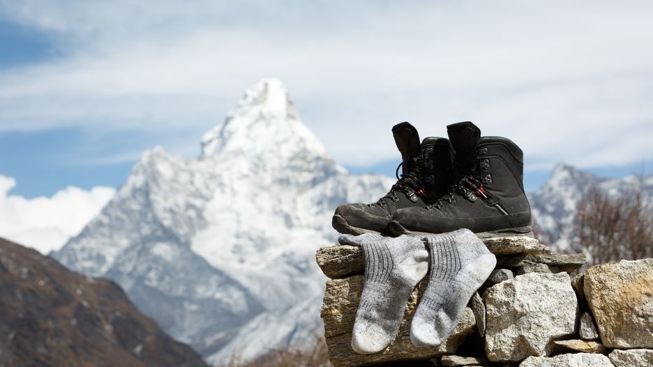 Skarpety trekkingowe wykonane z wełny merino to pewny wybór na długie wyprawy