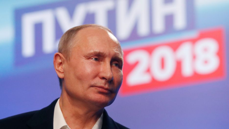 Władimir Putin w wyborach prezydenckich w 2018 r. zdobył 76,65 proc. głosów