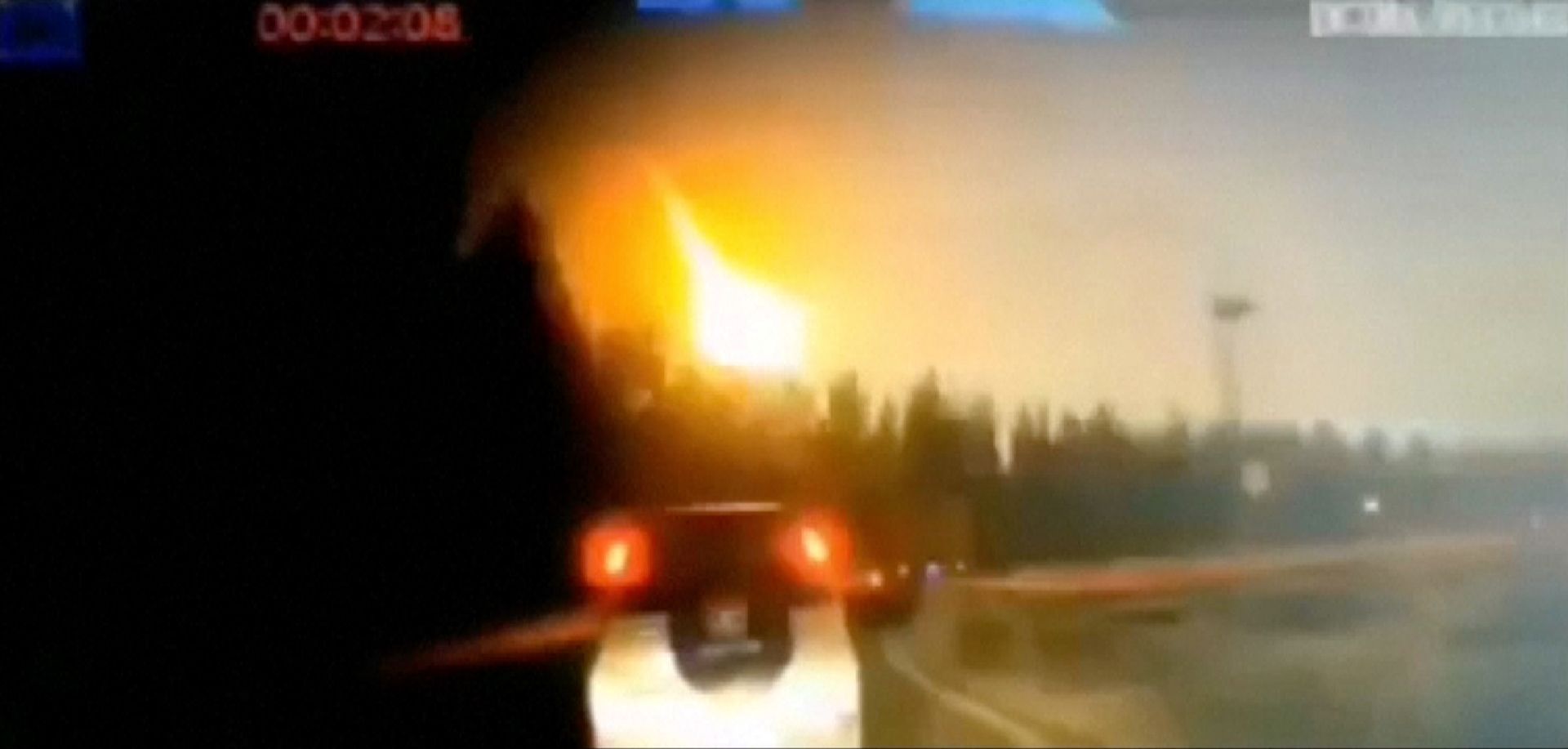 Meteoryt nad Chinami zarejestrowano na wideo