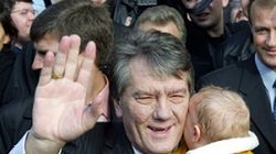 Wiktor Juszczenko z córką