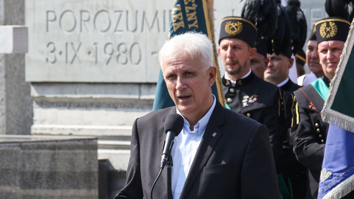 Szef śląsko-dąbrowskiej "Solidarności" Dominik Kolorz
