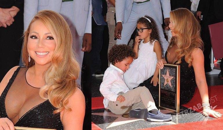 Kiedy Mariah Carey odsłaniała gwiazdę w Alei Sław Hollywood, jej dzieci... Zobaczcie tylko te zdjęcia