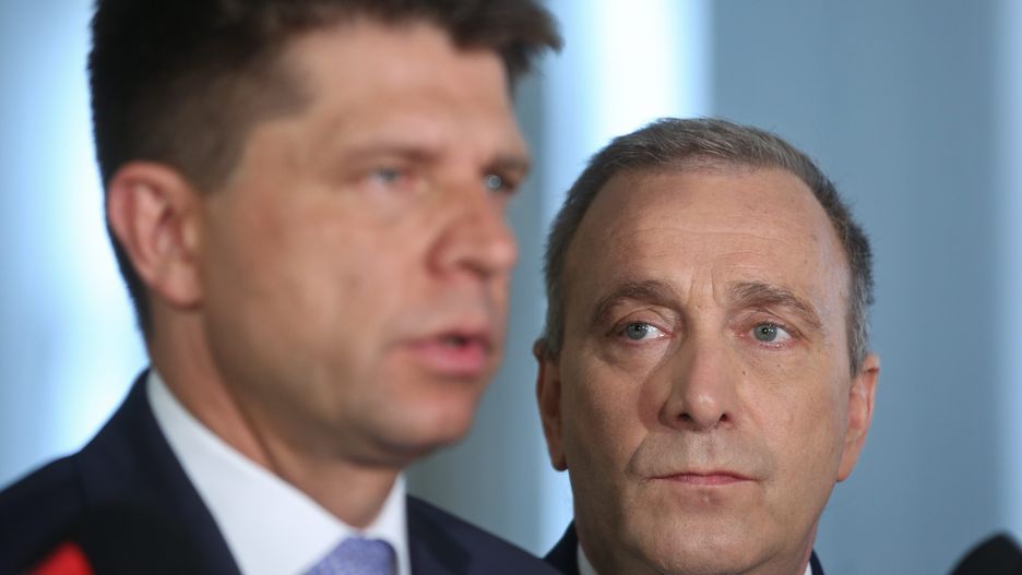 Ryszard Petru i Grzegorz Schetyna