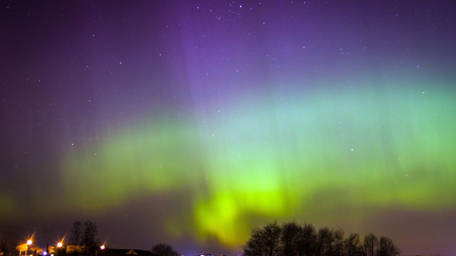 Zorze polarne pojawiają się w Polsce