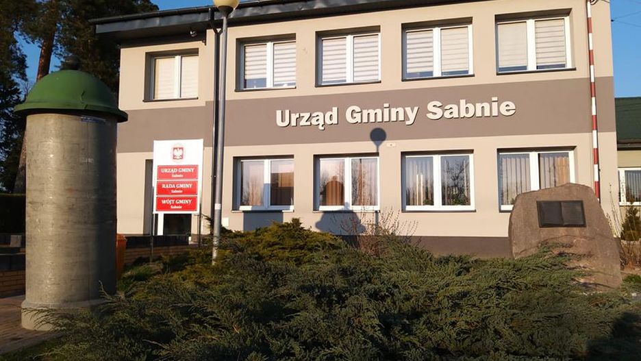 Urząd Gminy Sabnie, autor: Paweł Hardejewicz
