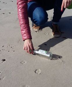 Niezwykłe znalezisko na plaży w Rowach