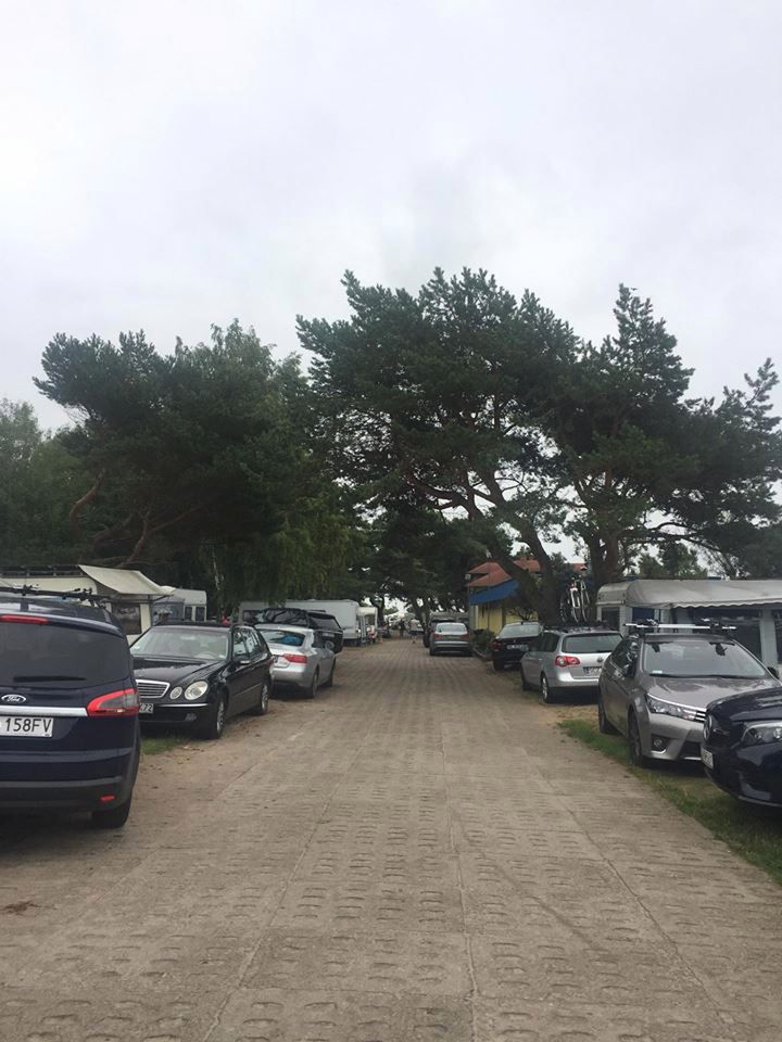 Zdjęcie z kempingu na który pojechała Zosia 