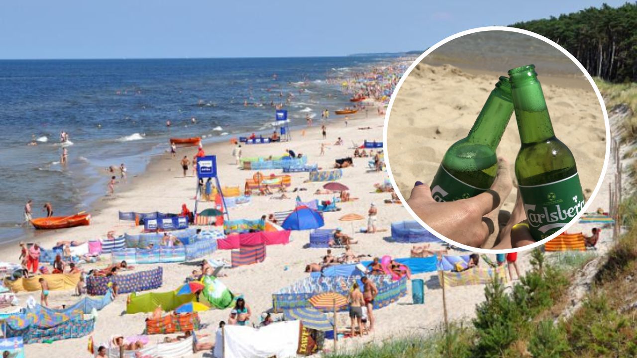 Czy można pić alkohol na plaży? Przepisy nad polskim morzem