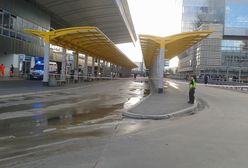 Warszawa. Ewakuacja Dworca Centralnego