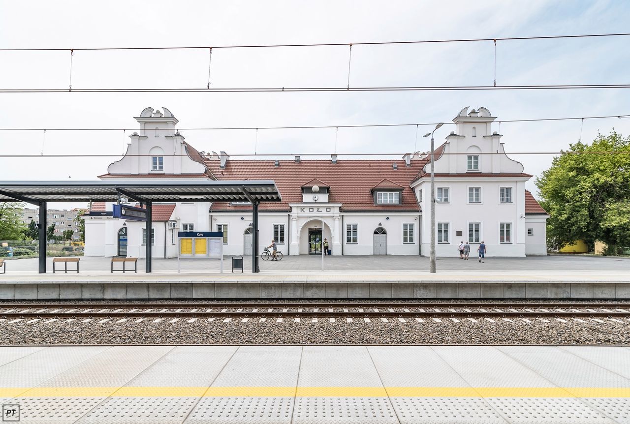 Dworzec w Kole już czynny. Przeszedł gruntowny remont