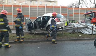 Groźny wypadek na DK79 w Chorzowie. "Korek na 5 kilometrów"