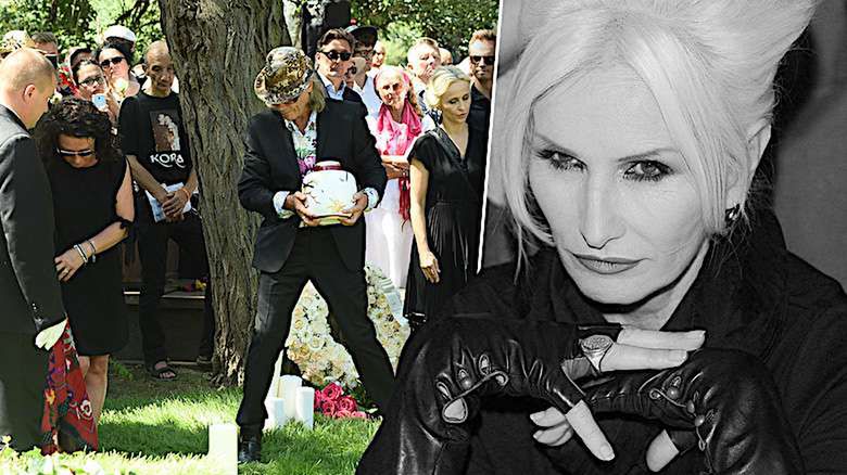 Afera na pogrzebie Kory