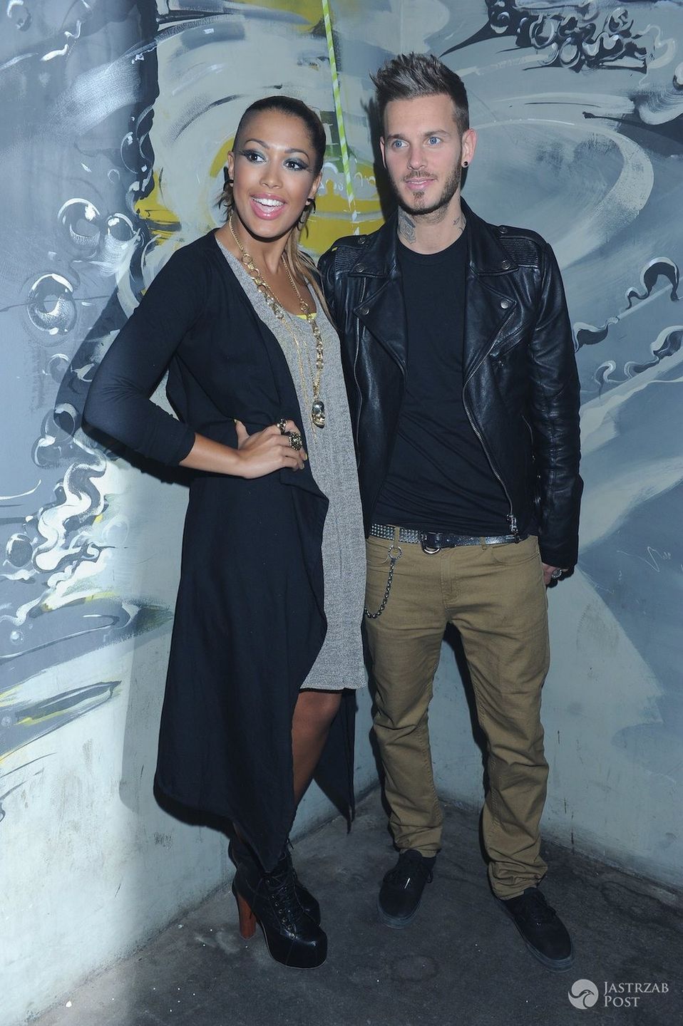 Patricia Kazadi i Matt Pokora