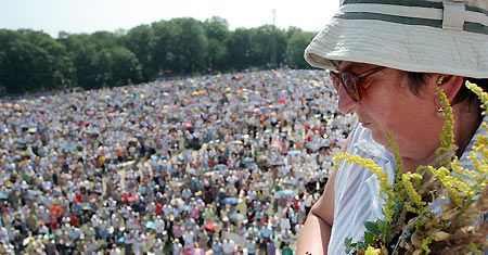 Suma pontyfikalna w święto Wniebowzięcia NMP