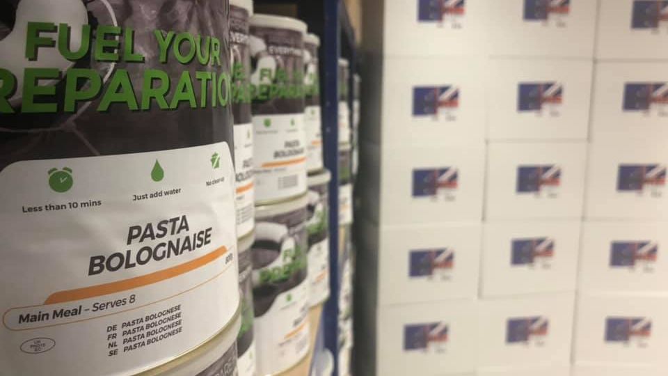 Brexitbox ma pomóc przetrwać po brexitcie. 