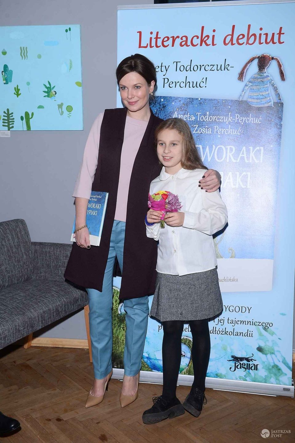 Aneta Todorczuk-Perkuć na premierze swojej książki ,,Potworaki Upioraki''
