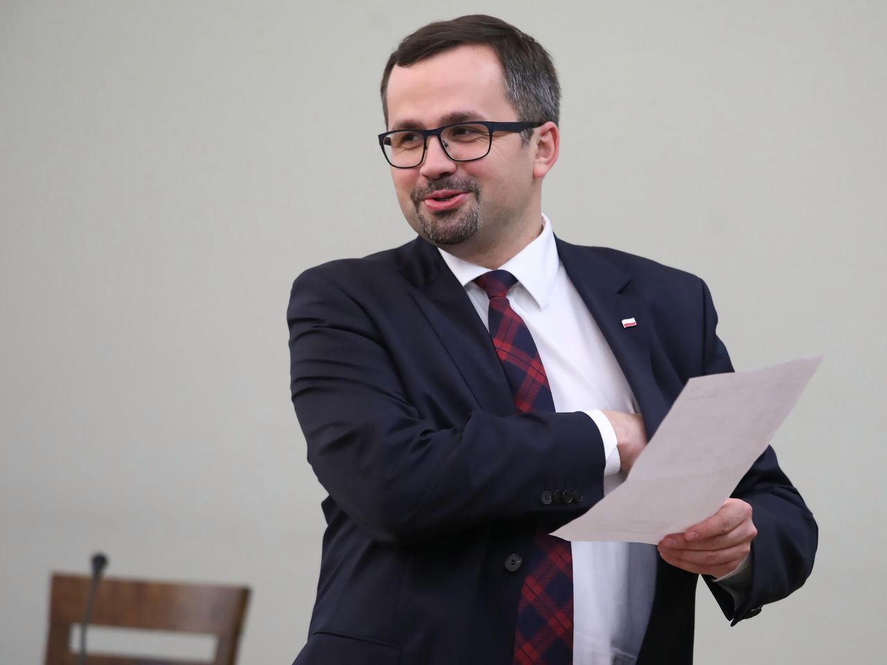 Marcin Horała o Donaldzie Tusku: to zabawa w kotka i myszkę