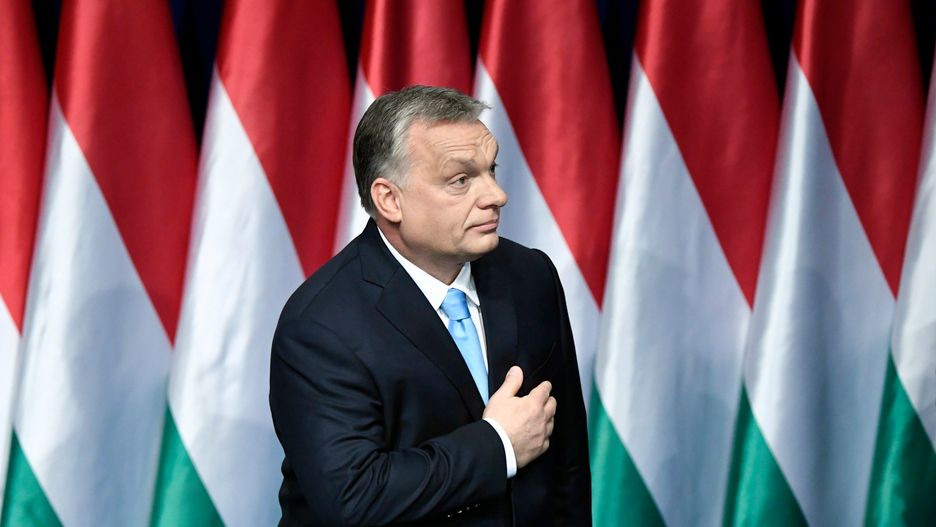 Wiktor Orban podczas dorocznego orędzia o stanie państwa