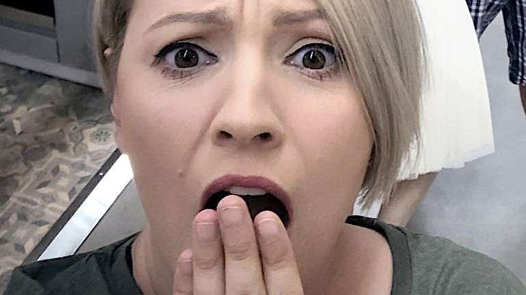 Dorota Szelągowska przestraszona