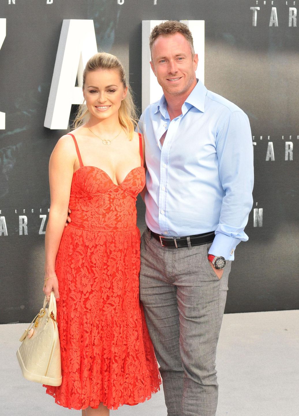 Ola Jordan z mężem Jamesem