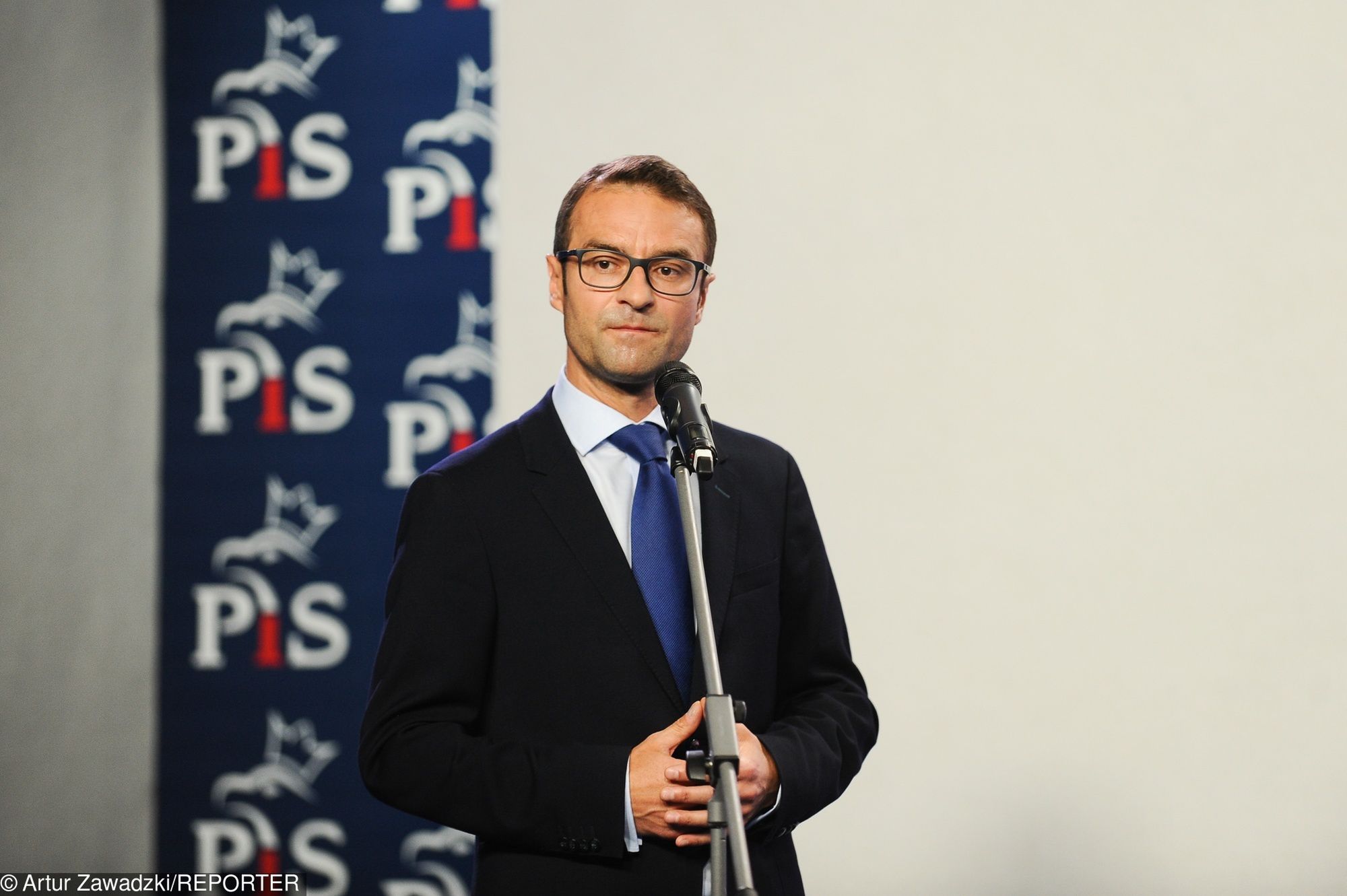 Na zdj. Tomasz Poręba (PiS)