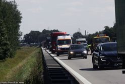 Ruda Śląska: wypadek na A4. Korek ma już 5 km
