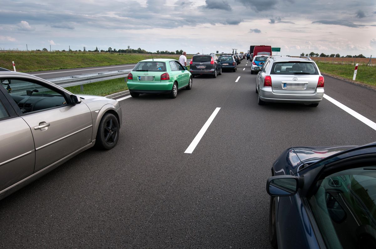 Autostrada A4 zablokowana. Wypadek cysterny