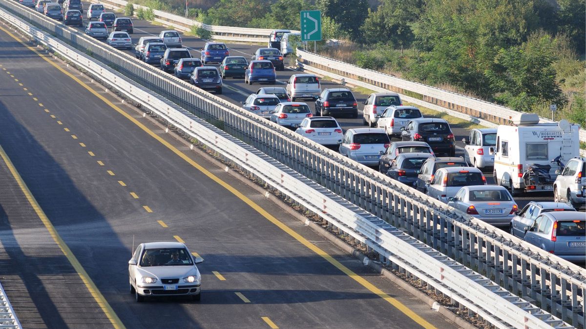 Takie obrazki wcale nie należą na autostradach do wyjątków