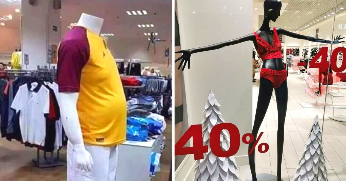 20 Mannequins That Don’t Look Good at First Glance