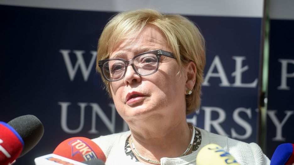 Pierwsza Prezes Sądu Najwyższego prof. Małgorzata Gersdorf.