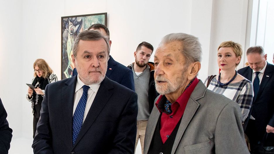 Na zdjęciu (od prawej): Piotr Gliński i Mariusz Hermansdorfer