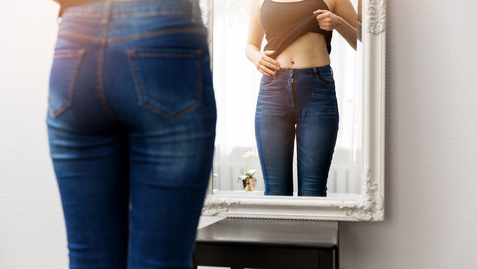 Kobiety o endomorficznym typie budowy ciała pozbawione są wyraźnego wcięcia w pasie.