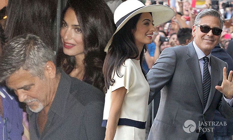 George i Amal Clooney na romantycznej kolacji we Włoszech! To ich pierwsze zdjęcia od kiedy zostali rodzicami