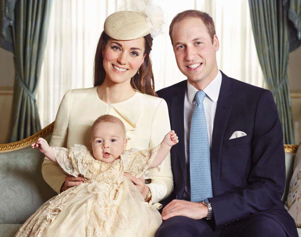 Księżna Kate na chrzcie księcia George'a