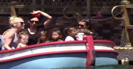 3 urodziny North West w Disneylandzie