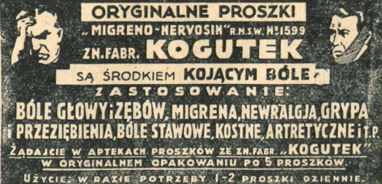 Reklama "Kogutka" 