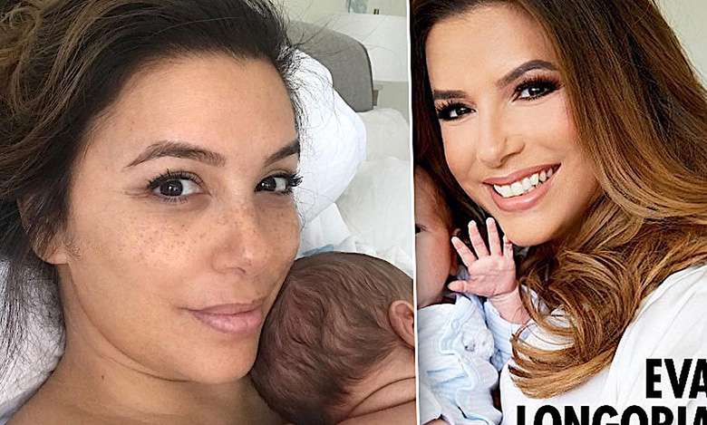 Eva Longoria pokazała twarz swojego synka na okładce gazety! Internauci oszaleli na jego widok!