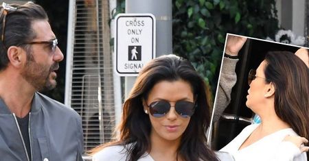 Eva Longoria coraz większa! Filigranowa aktorka ma już ogromny ciążowy brzuszek